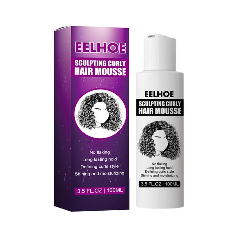 Curly hair styling gel